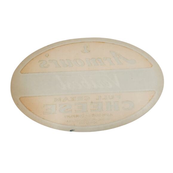 Vintage Old Armour’s Veribest Full Cream Cheese Crate Box Label Chicago 12" - Picture 2 of 4